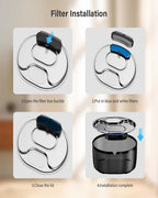 8PCS Cat Water Fountain Filter