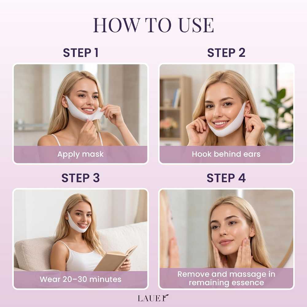 LAUER COSMETIC V Shaped Slimming Face Mask