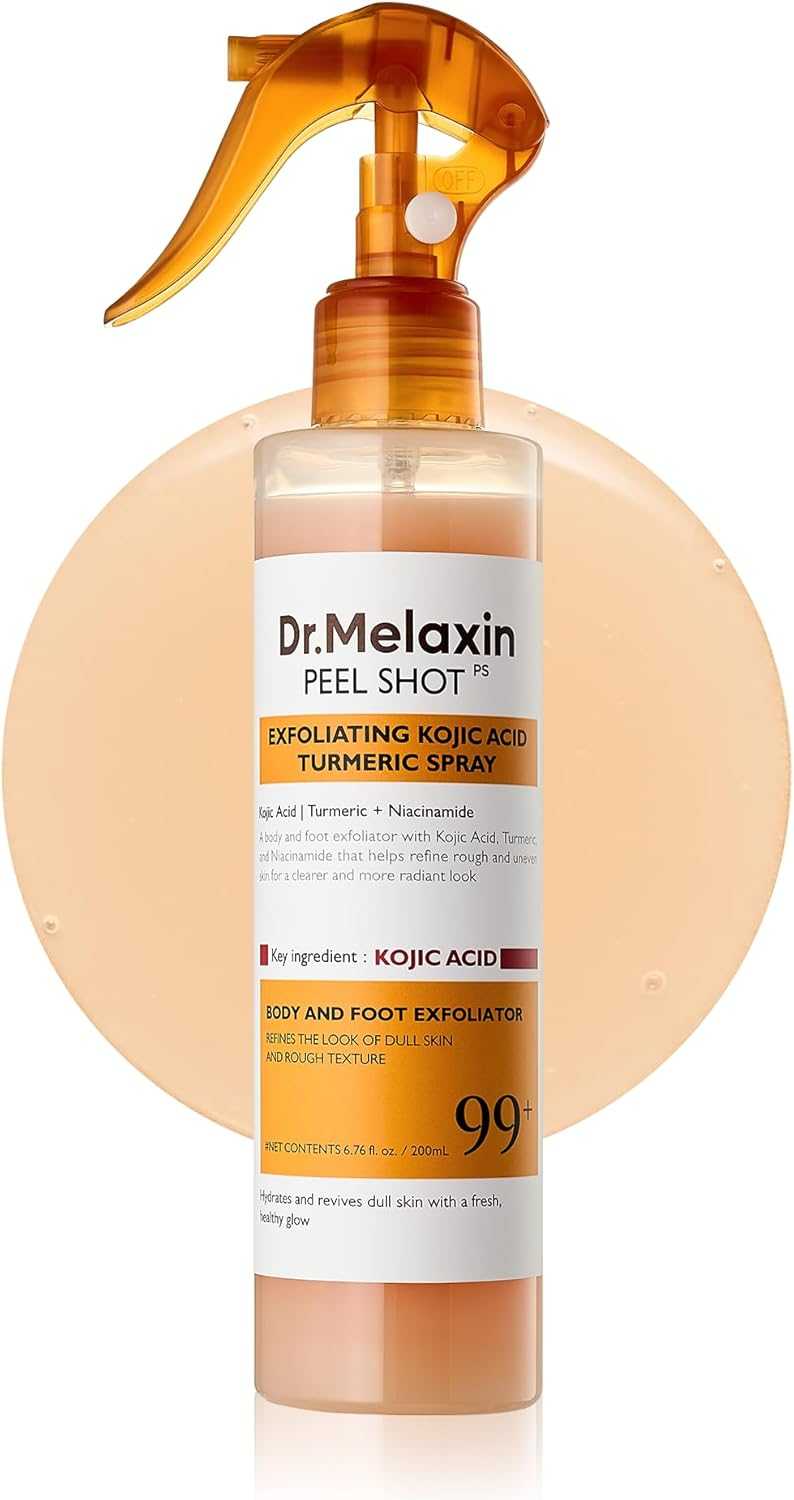 Dr.Melaxin Peel Shot Exfoliating Kojic Acid Turmeric Spray 200ml