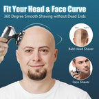 Cordless Bald Head Shaver for Men 7D